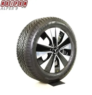 Original Mercedes V Klasse W447 EQV 17zoll Winterräder 17 Zoll + RDKS A4484011100//A4474015200 schwarz-glanzgedreht - Bild 1