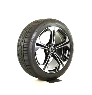 Original Mercedes E Klasse W214 S214 19 Zoll Winterräder + RDKS A2144013600/3700 7X23  Schwarz//Hochglanzpoliert  (neuwertig) - Bild 6