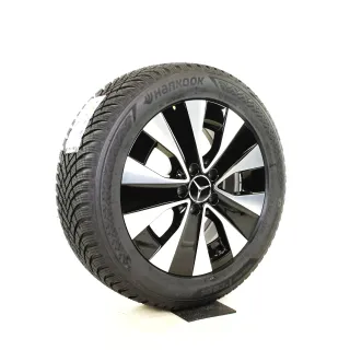 Original Mercedes V Klasse W447 17zoll Winterräder + RDKS A4484011100 A4474015200 schwarz-glanzgedreht - Bild 4