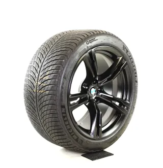 BMW M5 F90 M8 F91 F92 7857075-7857076 M705 19 Zoll Winterräder + RDKS  Schwarz//Matt 6mm Original - Bild 4