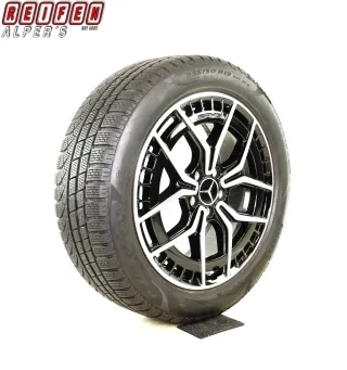 Original Mercedes EQA H243 EQB X243 AMG 19zoll WINTERRÄDER 19 Zoll + RDKS A2434010500 Schwarz/Hochglanzpoliert - Bild 1