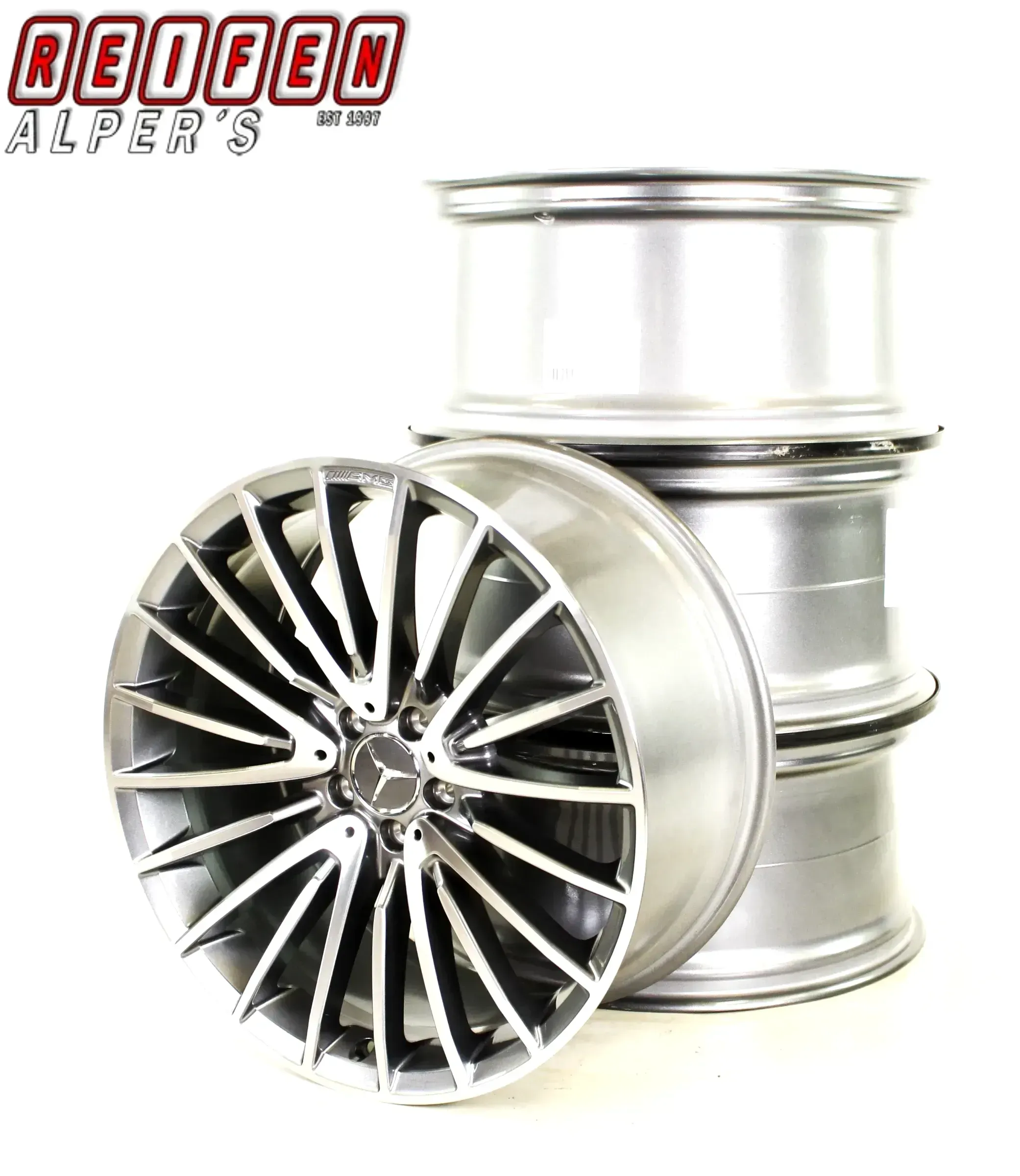 Original Mercedes GLC 63 63S AMG C253 X253 21zoll ALUFELGEN A2534015900/6000 NEU - Bild 1