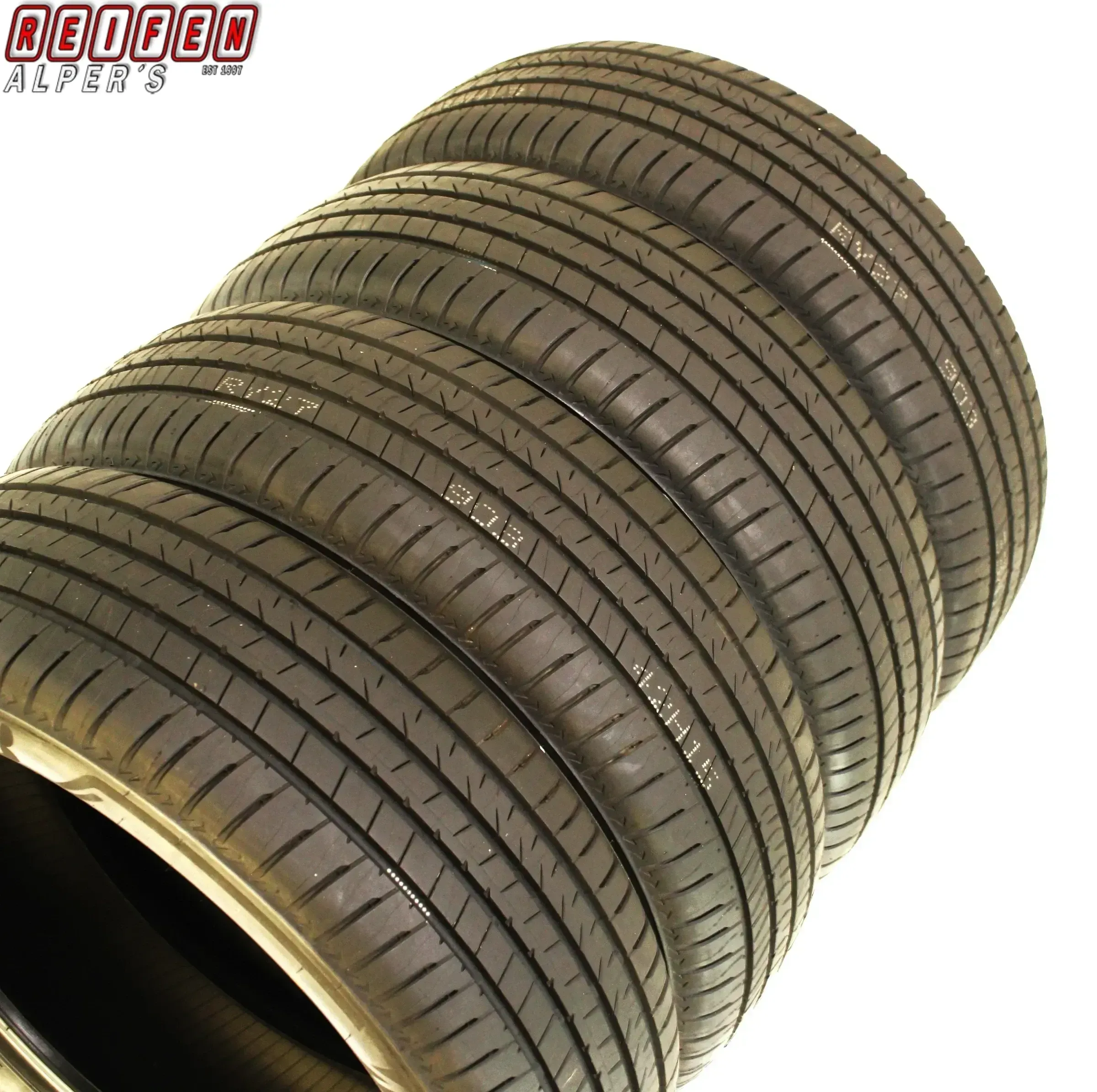 4X  225/55 R19 99V BRIDGESTONE ALENA SOMMERREIFEN NEU - Bild 1