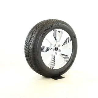 Original 19 Zoll AUDI SPORT e-tron 4KE (2018-20**) Winterräder 4KE601025L Schwarz//Silber 6mm - Bild 3