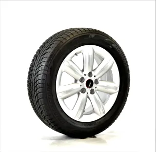 ORIGINAL MINI Countryman WINTERRÄDER Star Spoke 17 Zoll JCW Star Spoke 539  RDKS 6856041 Silber 6,3 // 7,3 mm - Bild 2