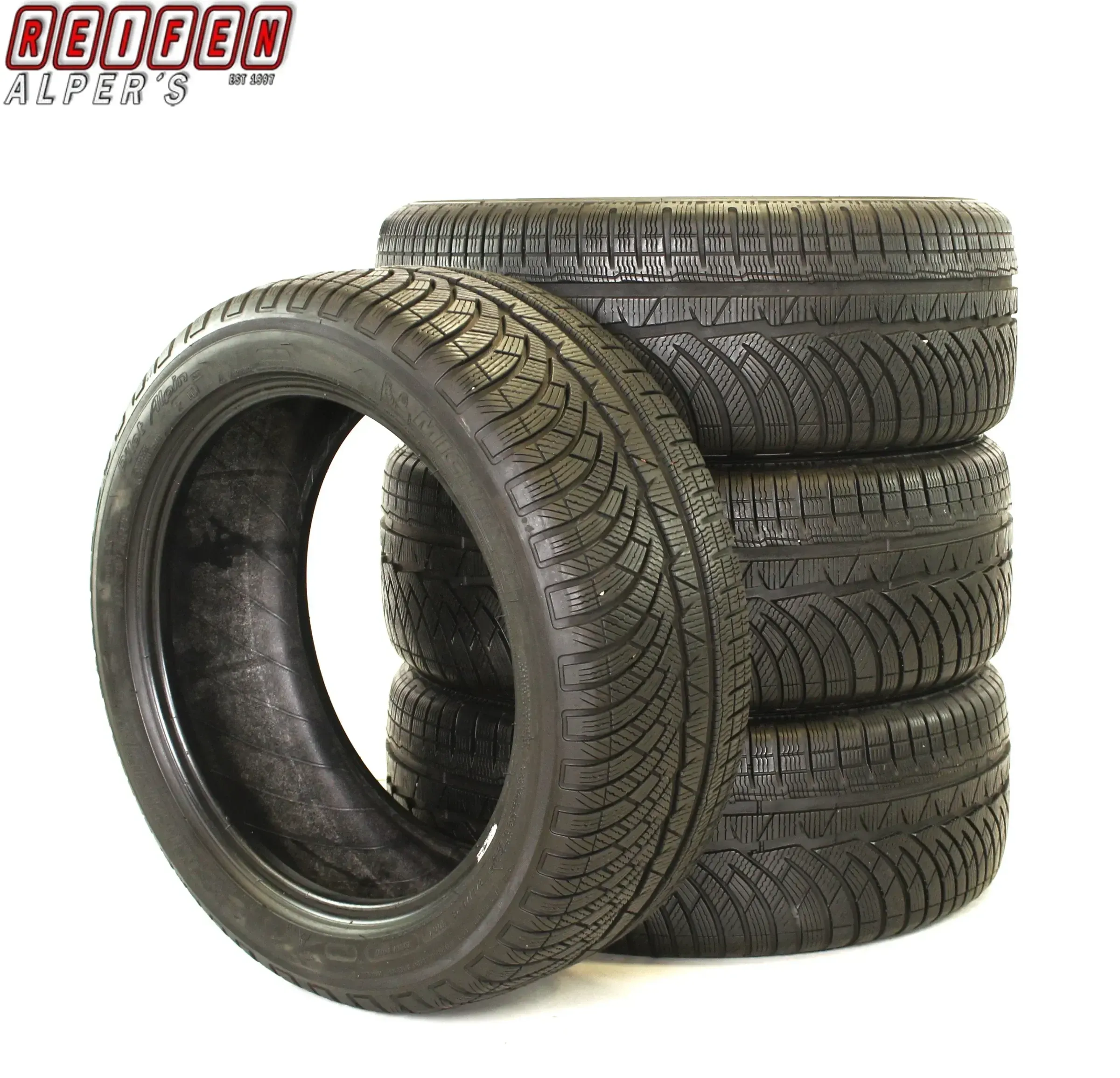 4X 245/45 R18 100V XL * MO MICHELIN PILOTALPIN PA4  WINTERREIFEN - Bild 1