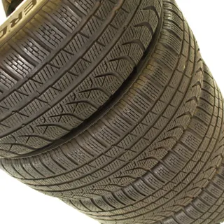 Original Mercedes C Klasse AMG C43 W206 S206 19zoll WINTERRÄDER 19 Zoll 5-Doppelspeiche-Desing + RDKS A2064012300 / A2064012400 Titangrau-glanzgedreht - Bild 3