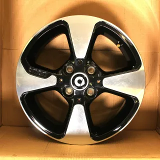 4x  SMART W453 C453 15zoll ALUFELGEN A4534015701/5801 RDK TOP - Bild 2