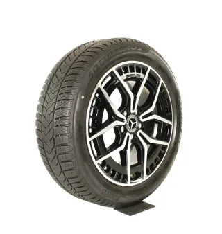 Original Mercedes EQA H243 EQB X243 AMG 19zoll WINTERRÄDER 19 Zoll + RDKS A2434010500 Schwarz/Hochglanzpoliert - Bild 8