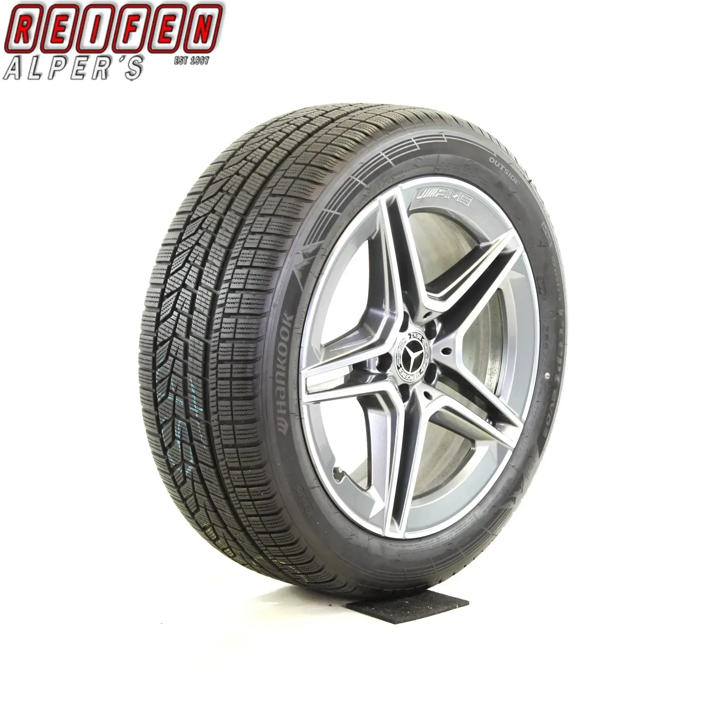 Original Mercedes S Klasse W223 19zoll AMG WINTERRÄDER A2234011300 wie NEU 19 Zoll RDKS Grau//Glanzgedreht 7,5mm - Bild 1