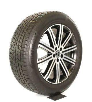 Original Mercedes GLE V167 C167 20zoll WINTERRÄDER A1674016600/6700  "Vielspeichen" + RDKS  7X36 schwarz matt glanzgedreht 6,5 // 7 mm - Bild 6