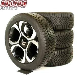 Original CITROEN C3 AIRCROSS 17zoll WINTERRÄDER  13469372 LTR32053 Schwarz//Hochglanzpoliert 8,4mm // 7,8mm - Bild 1