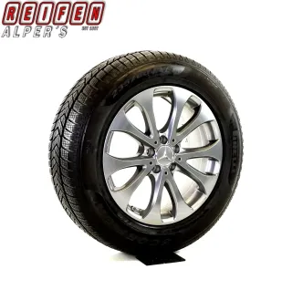 Original Mercedes GLC X253 C253 18 Zoll 10-Speichen-Rad Winterräder + RDKS A2534011500 Grau 7,2MM wie NEU - Bild 5
