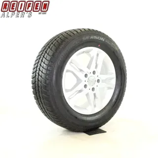 Original Mercedes G Klasse G350 G500 W463 18zoll GANZJAHRES RÄDER TOP 18 Zoll "5-Doppelspeichen"  + RDKS A4634012502 Silber - Bild 1
