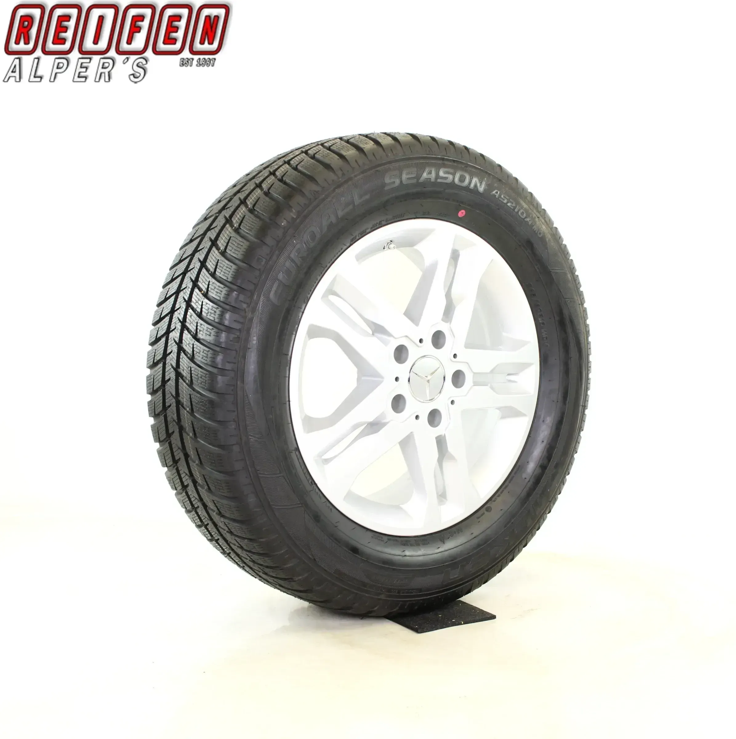 Original Mercedes G Klasse G350 G500 W463 18zoll GANZJAHRES RÄDER TOP 18 Zoll "5-Doppelspeichen"  + RDKS A4634012502 Silber - Bild 1