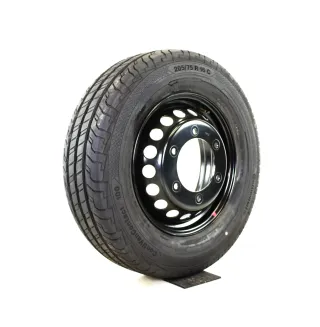 6x Original Mercedes Sprinter VW Crafter 16zoll Sommerräder A9074014700 Schwarz ca,200km gelaufen - Bild 5
