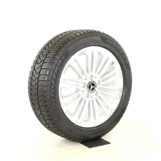 Original Mercedes C Klasse W206 S206 17 Zoll Winterräder + RDKS A2064014400 vanadium/Silber 7,5mm - Bild 5