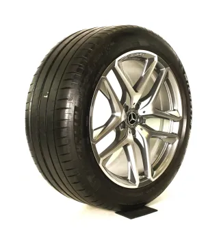 Original Mercedes GLE 53 63 AMG V167 C167 SOMMERRÄDER A1674014200/4300 21 Zoll+ RDKS A1674014200 Grau // Glanzpoliert - Bild 5