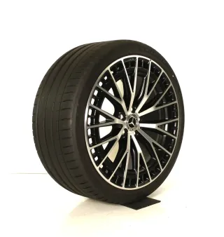 Mercedes Benz EQE 43 53 AMG 21Zoll V295 Sommerräder A2954012900-3000 TOP - Bild 6