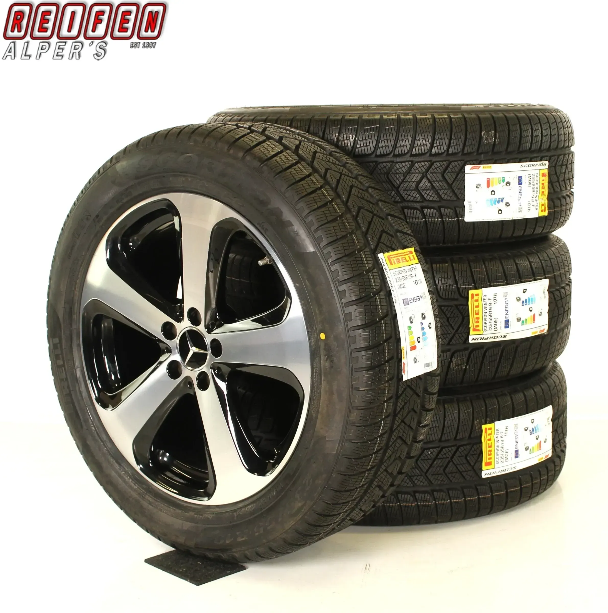 MERCEDES GLC C253 X253 COUPE 19zoll WINTERRÄDER A2534011000 TOP - Bild 1