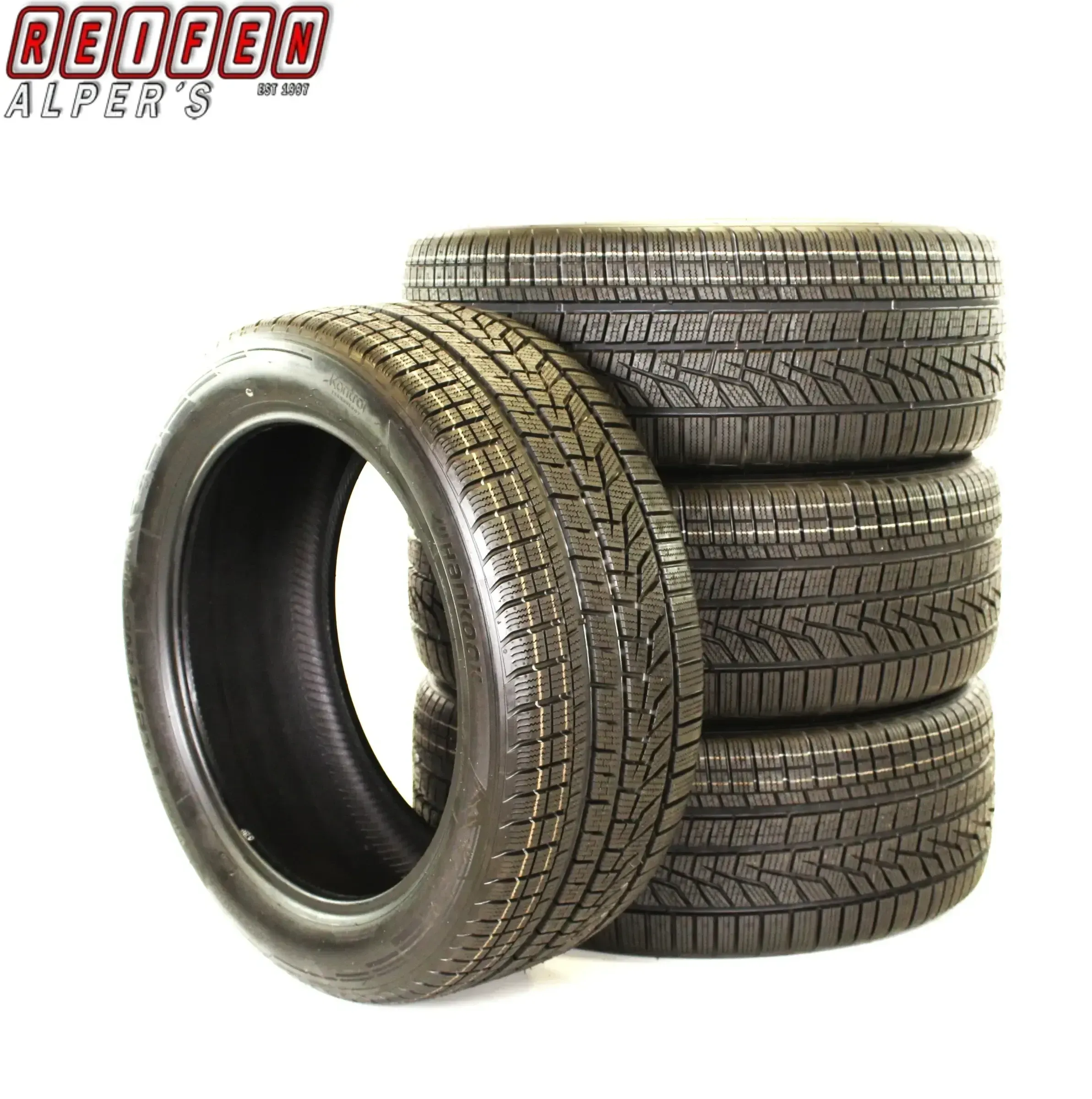 4x 255 45 R19 104V XL M&S Hankook Winter I'cept Evo2  Winterreifen - Bild 1