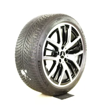 NEU  Original Mercedes CLS C257 X257 19 Zoll Winterräder + RDKS A2574013400/3500 7x23 Schwarz BICOLOR - Bild 3