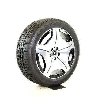 Original Mercedes S Klasse W223 V223 Maybach 19zoll Winterräder + RDKS A2234016900 Schwarz, Hochglanzpoliert - Bild 5