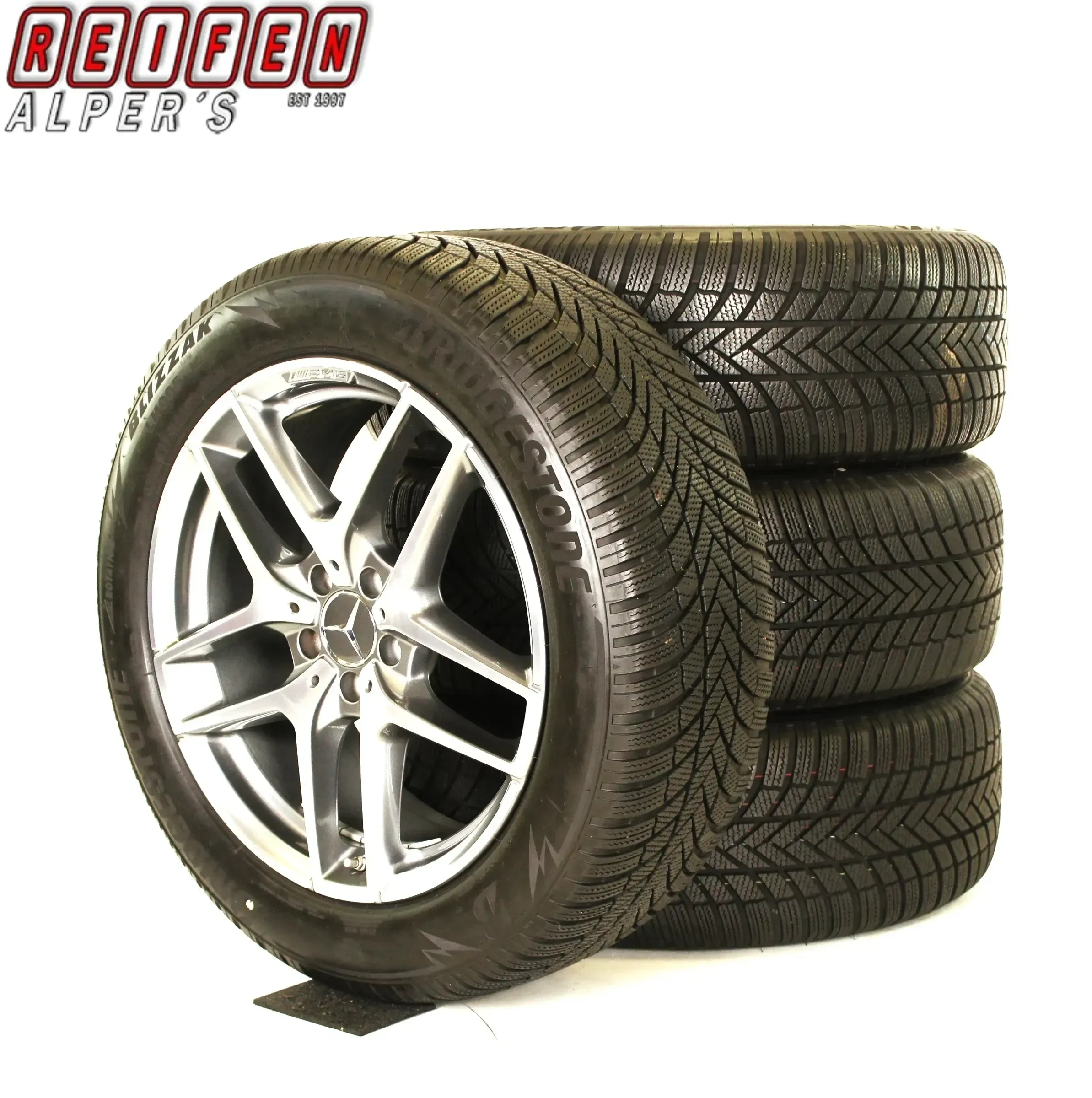 Original Mercedes  GLC C253 X253 W253 19 Zoll Winterräder + RDKS A2534011800 - Bild 1