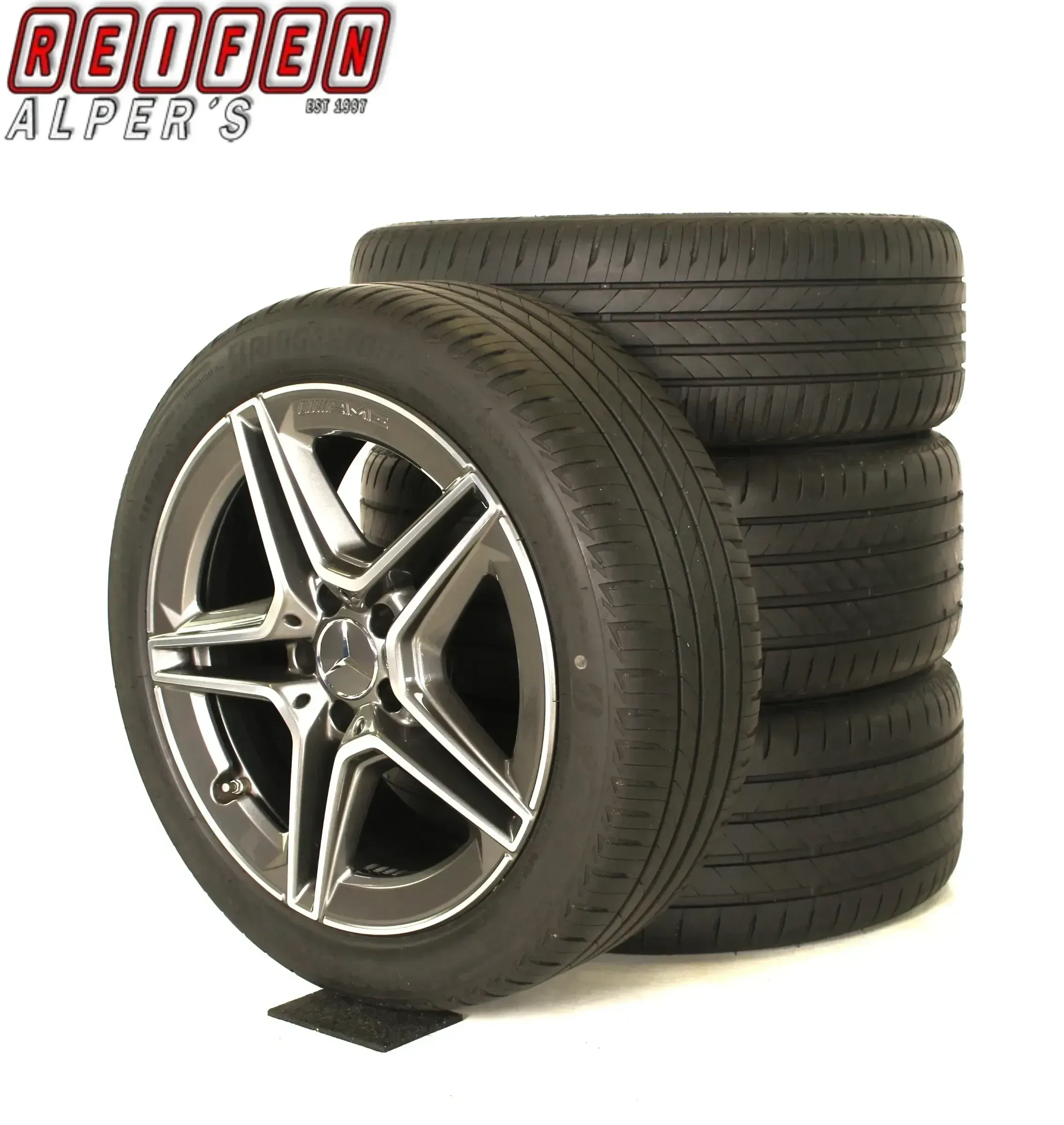 Mercedes C Klasse W205 AMG C43 C450 18zoll A2054019900-9600 SOMMERRÄDER - Bild 1