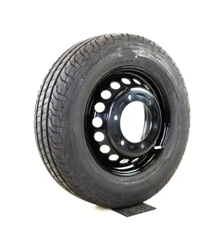 6x Original Mercedes Sprinter VW Crafter 16zoll Sommerräder A9074014700 Schwarz ca,200km gelaufen - Bild 7