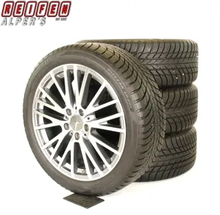 Mercedes A/B/CLA Klasse W177 W247 C118 18 Zoll Y Speichen Winterräder + RDKS A1774010600 Anthrazit/Grau ORIGINAL - Bild 1