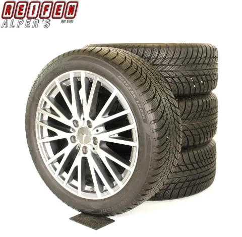 Background image for Mercedes A/B/CLA Klasse W177 W247 C118 18 Zoll Y Speichen Winterräder + RDKS A1774010600 Anthrazit/Grau ORIGINAL