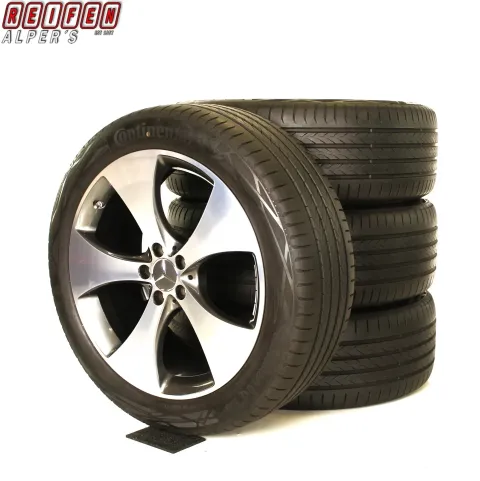Background image for Original Mercedes GLC X253 C253 Coupe 20 Zoll "5-Speichen"RDKS A2534011300 Grau//Hochglanzpoliert BICOLOR 7,9mm SOMMERRÄDER