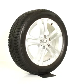 Original Mercedes A B CLA W177 W247 C118 X118 17zoll WINTERRÄDER+ RDKS A1774010400 Silber 7,3mm // 6,7mm - Bild 3