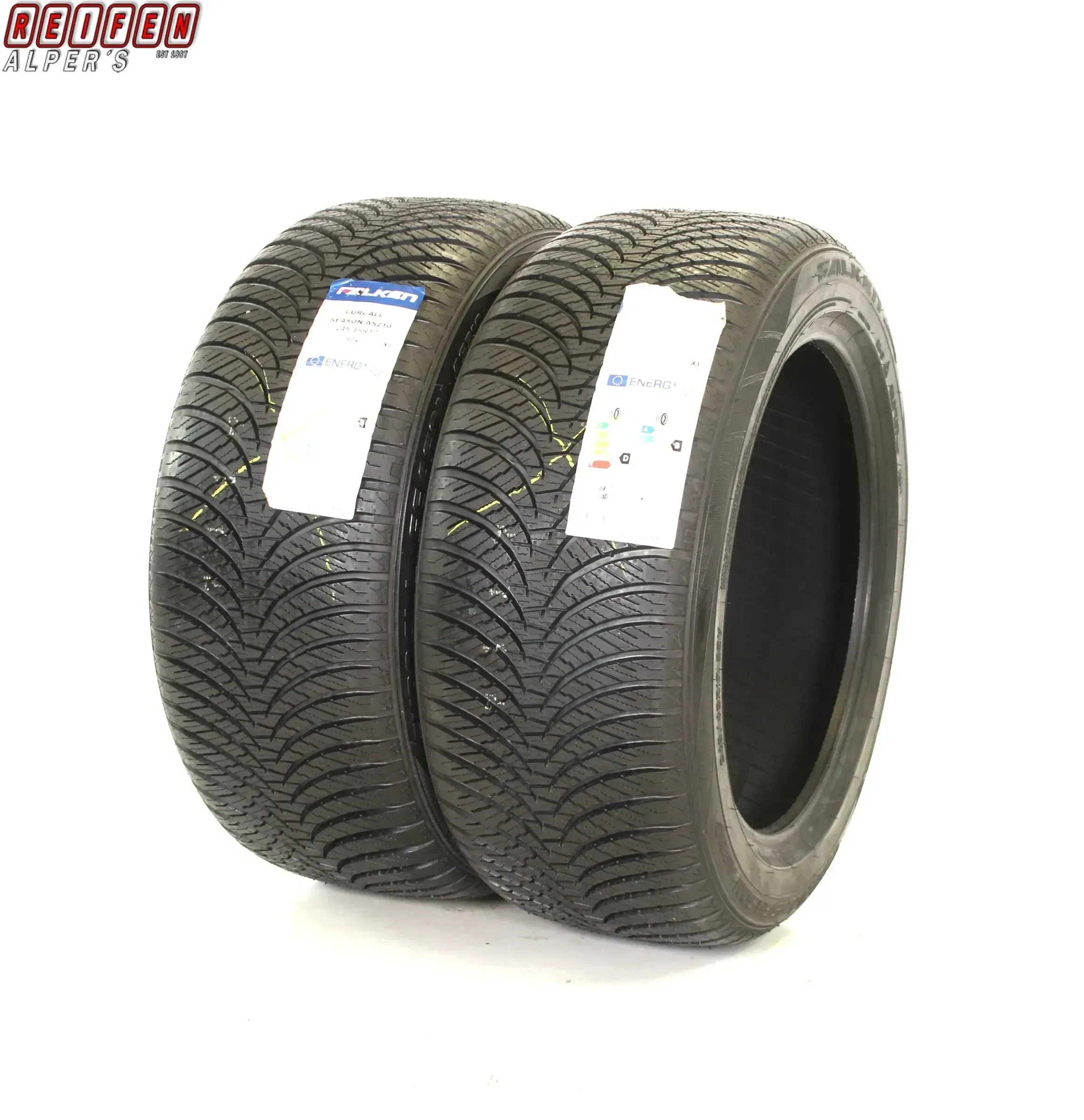 2X 245/45 R17 99V FALKEN EUROALLSEASON AS 210 ALLWETTERREIFEN NEU - Bild 1