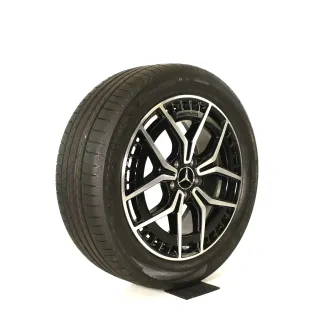 Mercedes EQA H243 EQB X243 AMG 19zoll SOMMERRÄDER + RDKS A2434010500 Schwarz/Silber Original - Bild 4