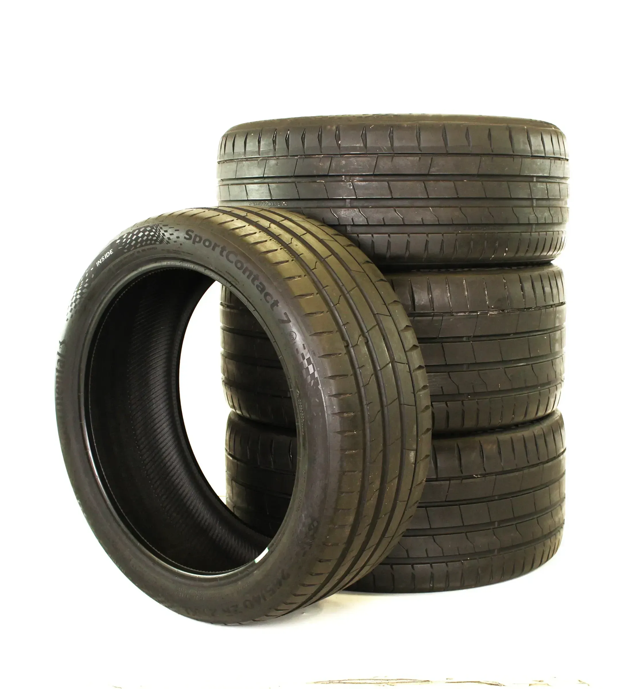 2x Sommerreifen 265/40 R21 105YMO1 CONTINENTAL SPORT CONTACT 7 (MO1) 14kw2023 5,6mm - Bild 1