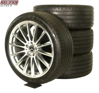 Original Mercedes S Klasse AMG W223 X223 20 Zoll SOMMER RÄDER + RDKS A2234011500 himalaya-grau - Bild 1