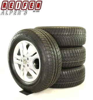 Original Mercedes G Klasse G350 G500 W463 18zoll GANZJAHRES RÄDER TOP 18 Zoll "5-Doppelspeichen"  + RDKS A4634012502 Silber - Bild 3