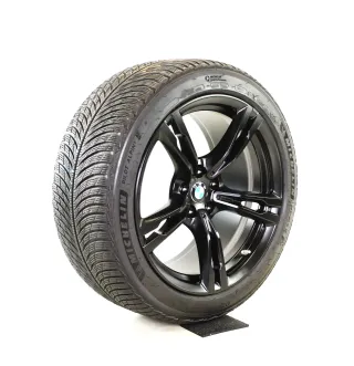 BMW M5 F90 M8 F91 F92 7857075-7857076 M705 19 Zoll Winterräder + RDKS  Schwarz//Matt 6mm Original - Bild 6