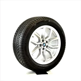 Original BMW X5 G05 X6 G06 WINTERRÄDER 19zoll V-Speiche 19 Zoll RDKS 6880685 Silber  Styling 734 - Bild 2