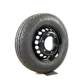 6x Original Mercedes Sprinter VW Crafter 16zoll Sommerräder A9074014700 Schwarz ca,200km gelaufen - Bild 6