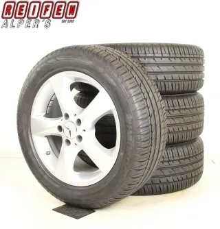 Original Mercedes V Klasse W447 17zoll Sommerräder + RDKS A4474014800 vanadiumsilber 7,7mm - Bild 1