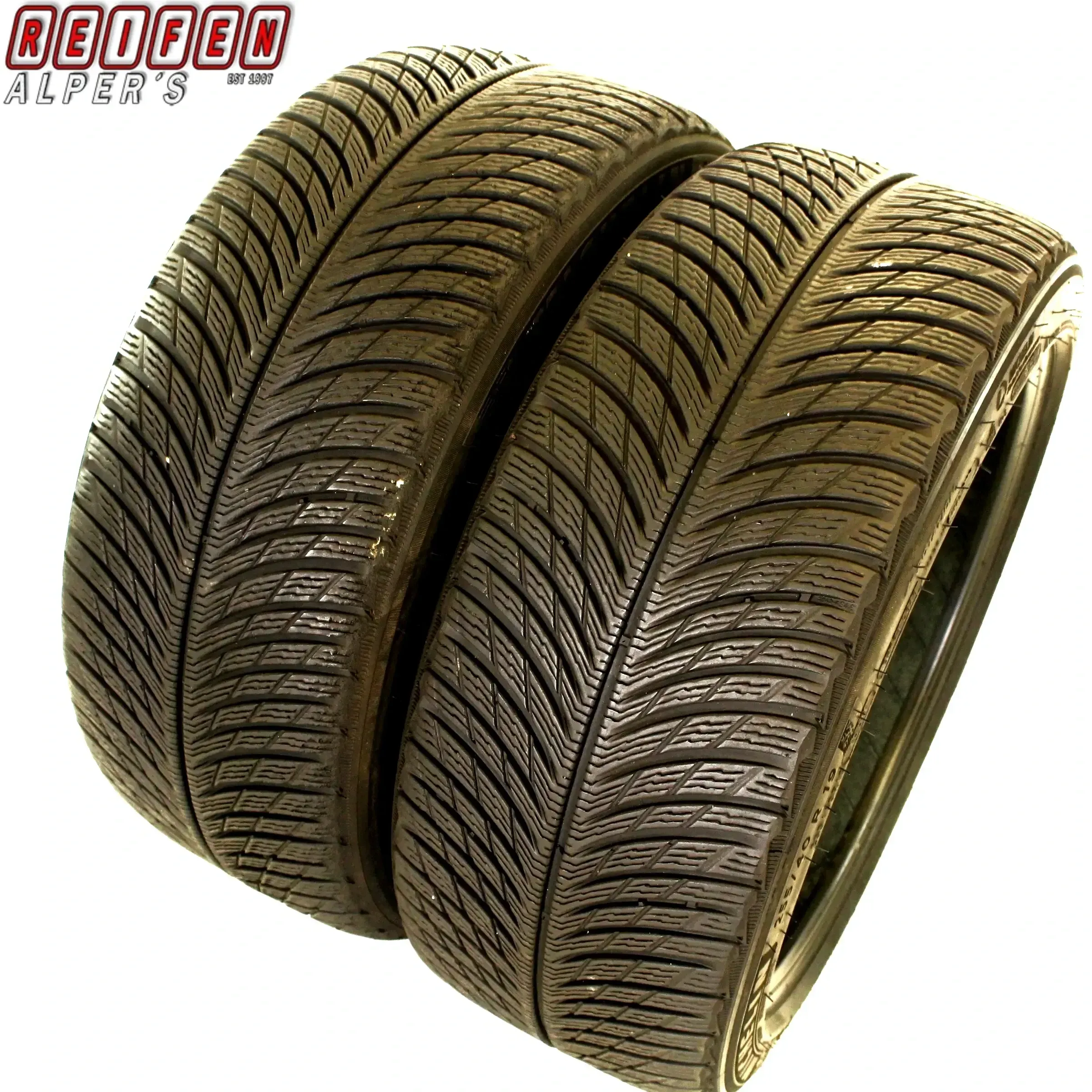 2X 255/40 R19 100V XL MICHELIN PILOTALPIN WINTERREIFEN - Bild 1