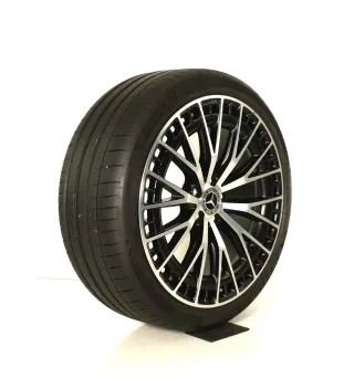 Mercedes Benz EQE 43 53 AMG 21Zoll V295 Sommerräder A2954012900-3000 TOP - Bild 7