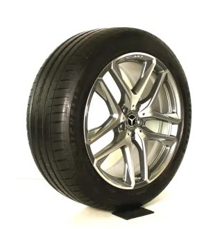 Original Mercedes GLE 53 63 AMG V167 C167 SOMMERRÄDER A1674014200/4300 21 Zoll+ RDKS A1674014200 Grau // Glanzpoliert - Bild 6