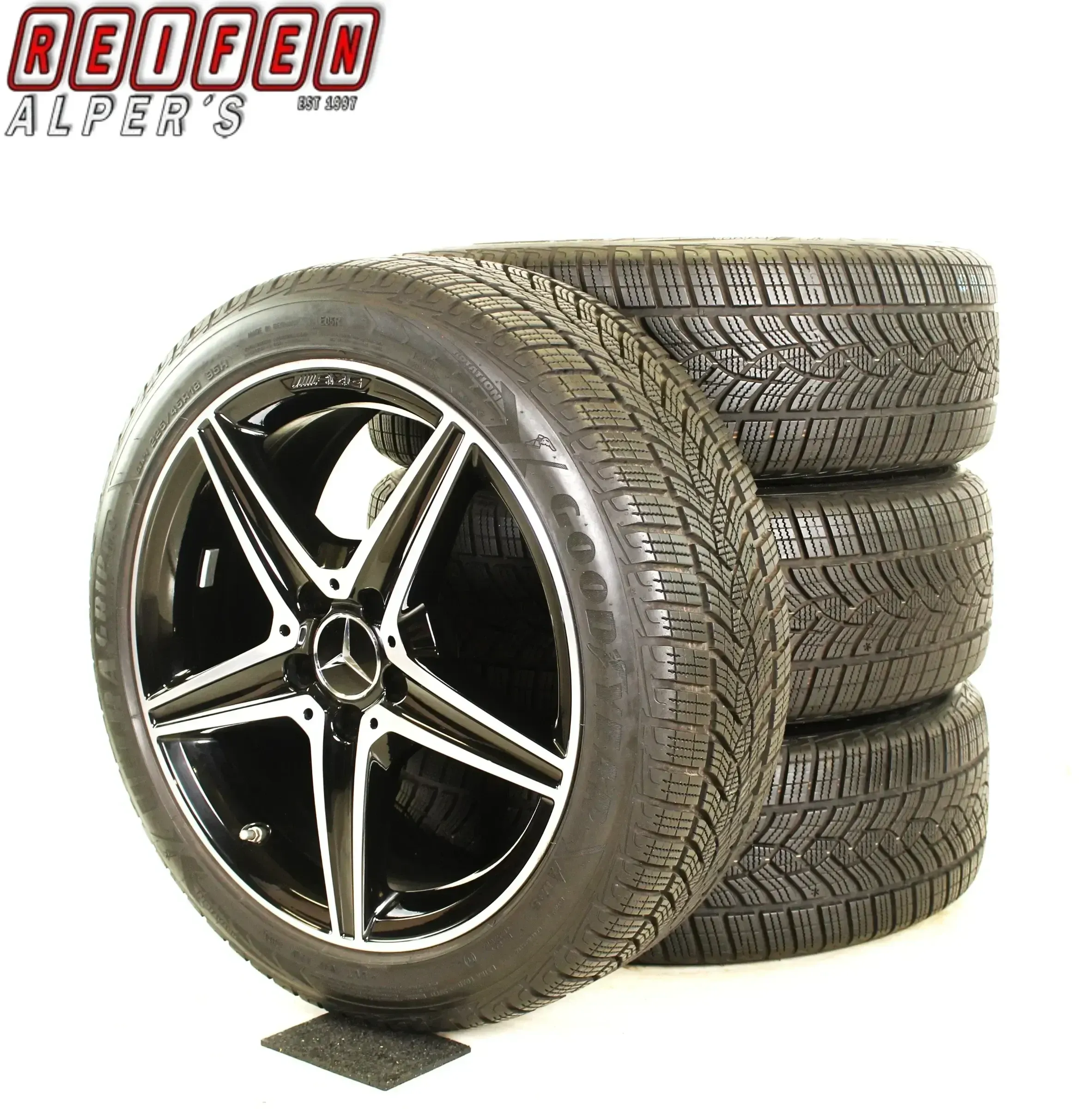 Mercedes C Klasse W205 S205 C43 AMG C400 C450  18zoll WINTERRÄDER - Bild 1