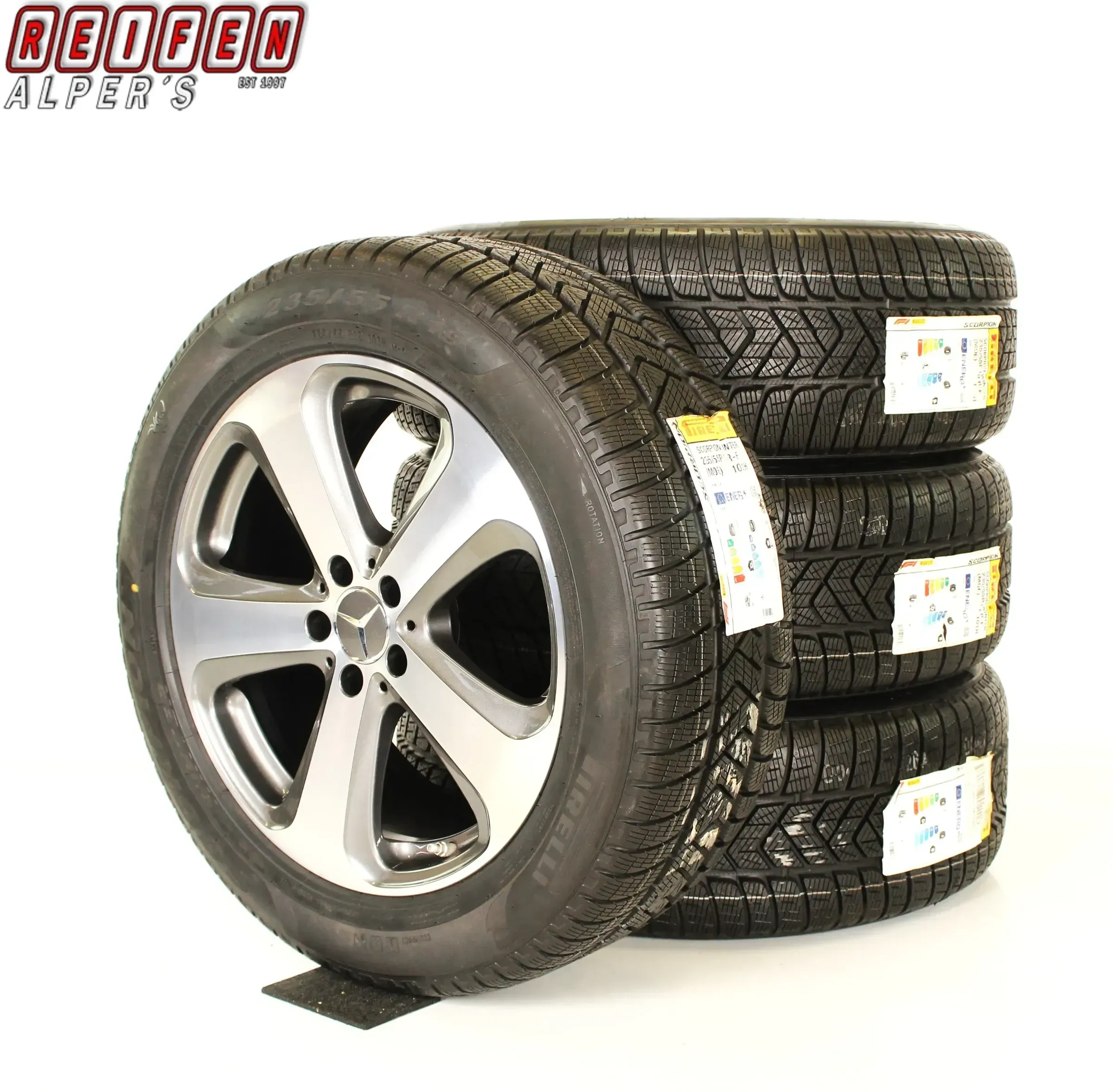 MERCEDES GLC C253 X253 COUPE 19zoll WINTERRÄDER A2534011000 TOP - Bild 1