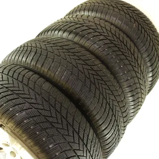 Original 19 Zoll AUDI SPORT e-tron 4KE (2018-20**) Winterräder 4KE601025L Schwarz//Silber 6mm - Bild 5