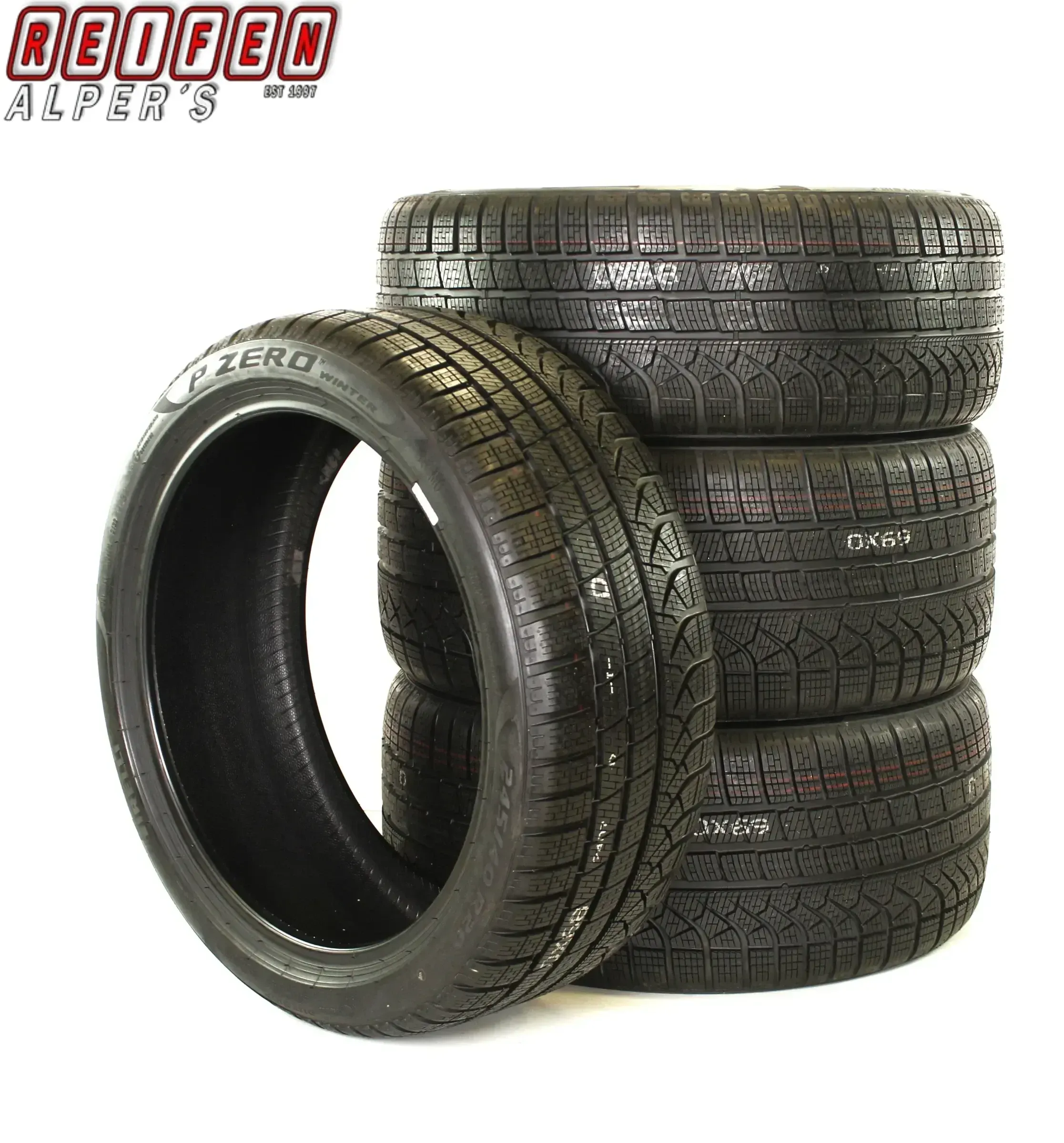 4x 245/40 R20 99V-275/35 R20 104V XL PIRELLI PZERO WINTERREIFEN - Bild 1